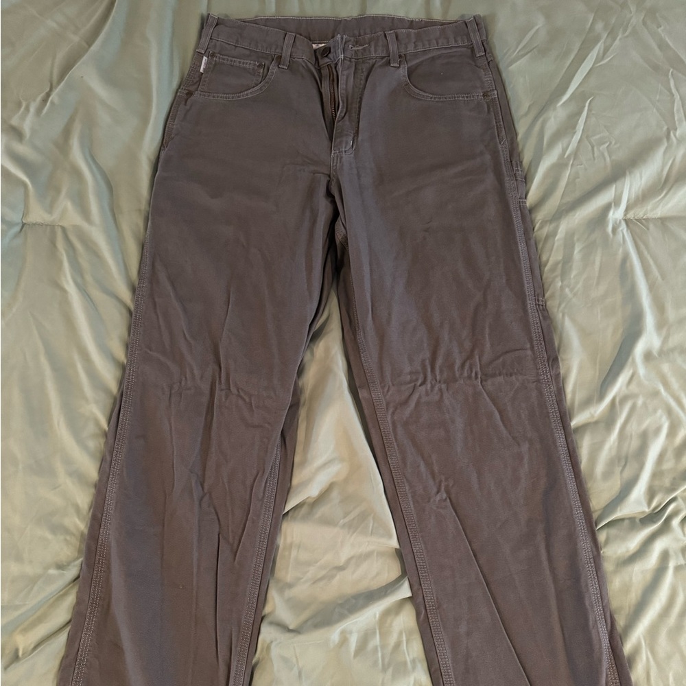 Carhart Loose Fit Dark Grey Pants